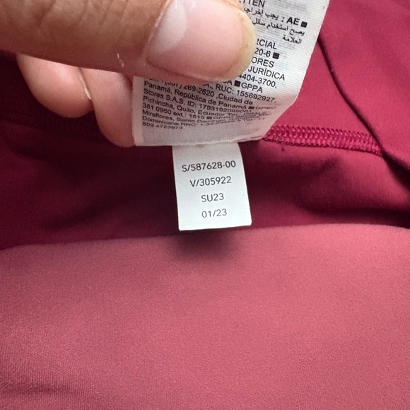 Athleta Plus Size Transcend Colorblock 7/8 Tight Leggings - Picture 7 of 13